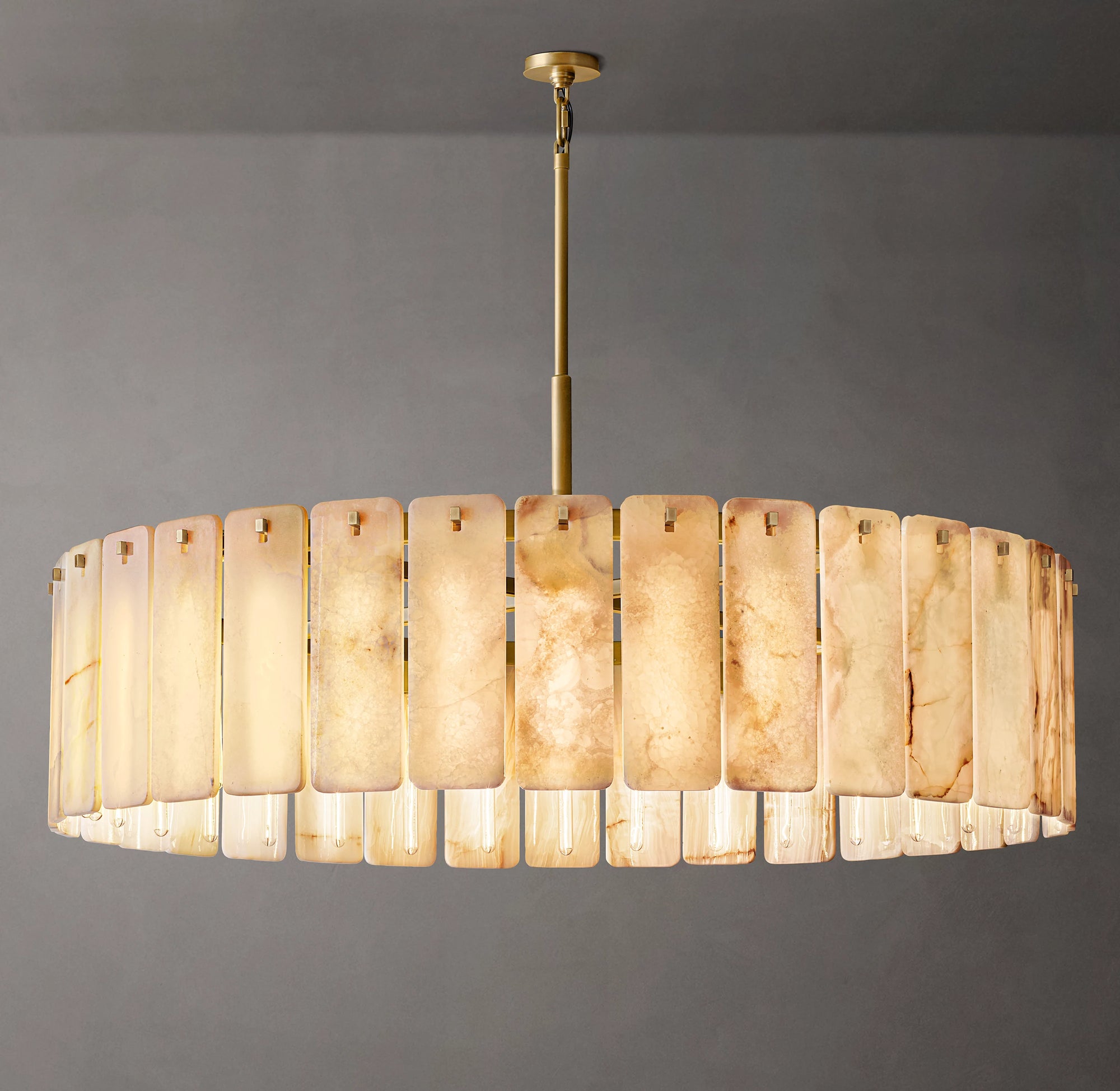 WOMO Alabaster Round Chandelier - Calamette