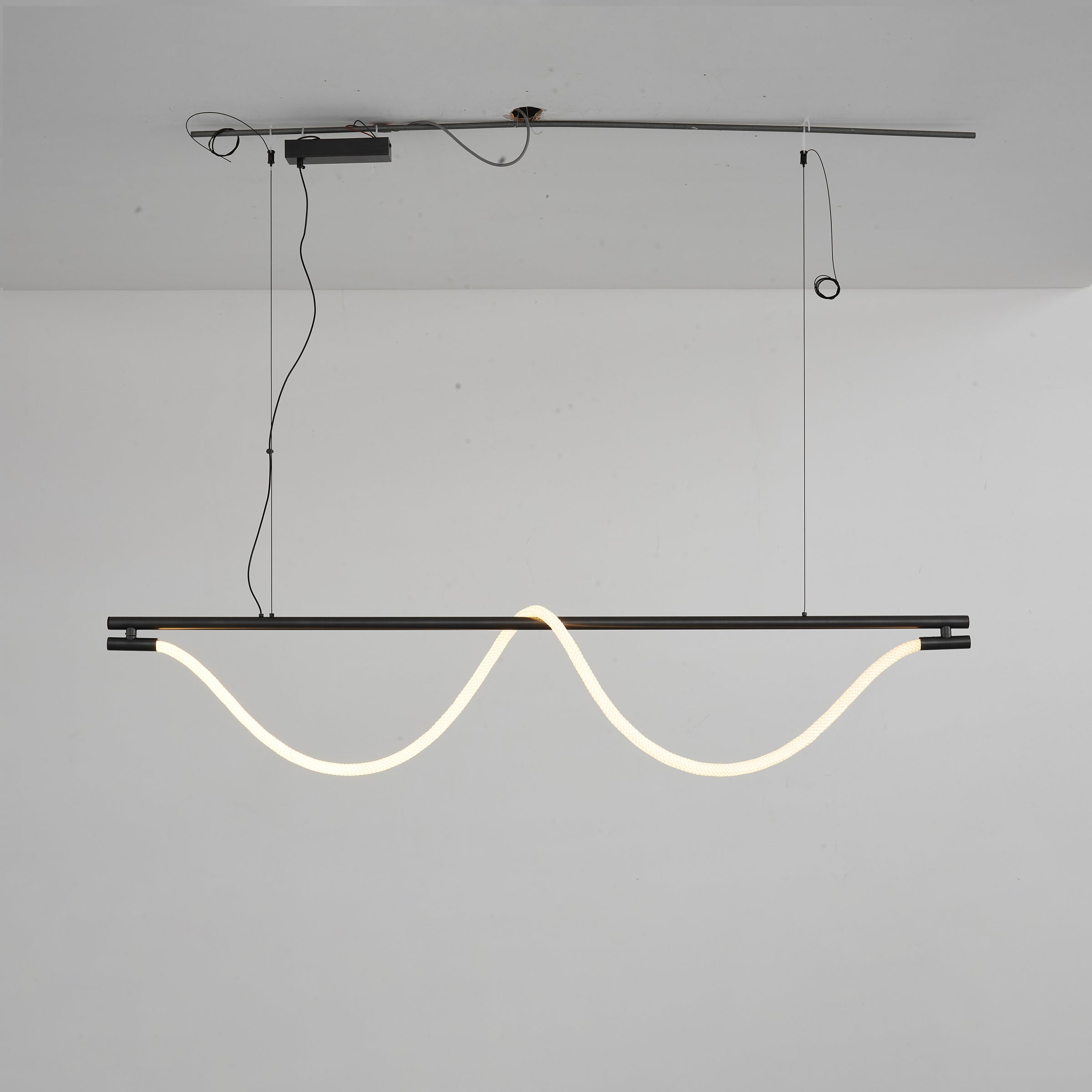 WOMO Rope Led Linear Chandelier-WM2742