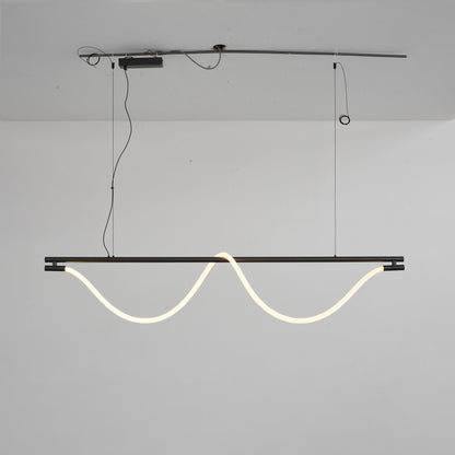 WOMO Rope Led Linear Pendant Light-WM2742