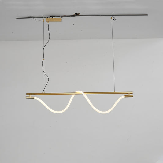 WOMO Rope Led Linear Chandelier-WM2742