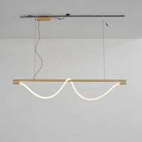WOMO Rope Led Linear Chandelier-WM2742