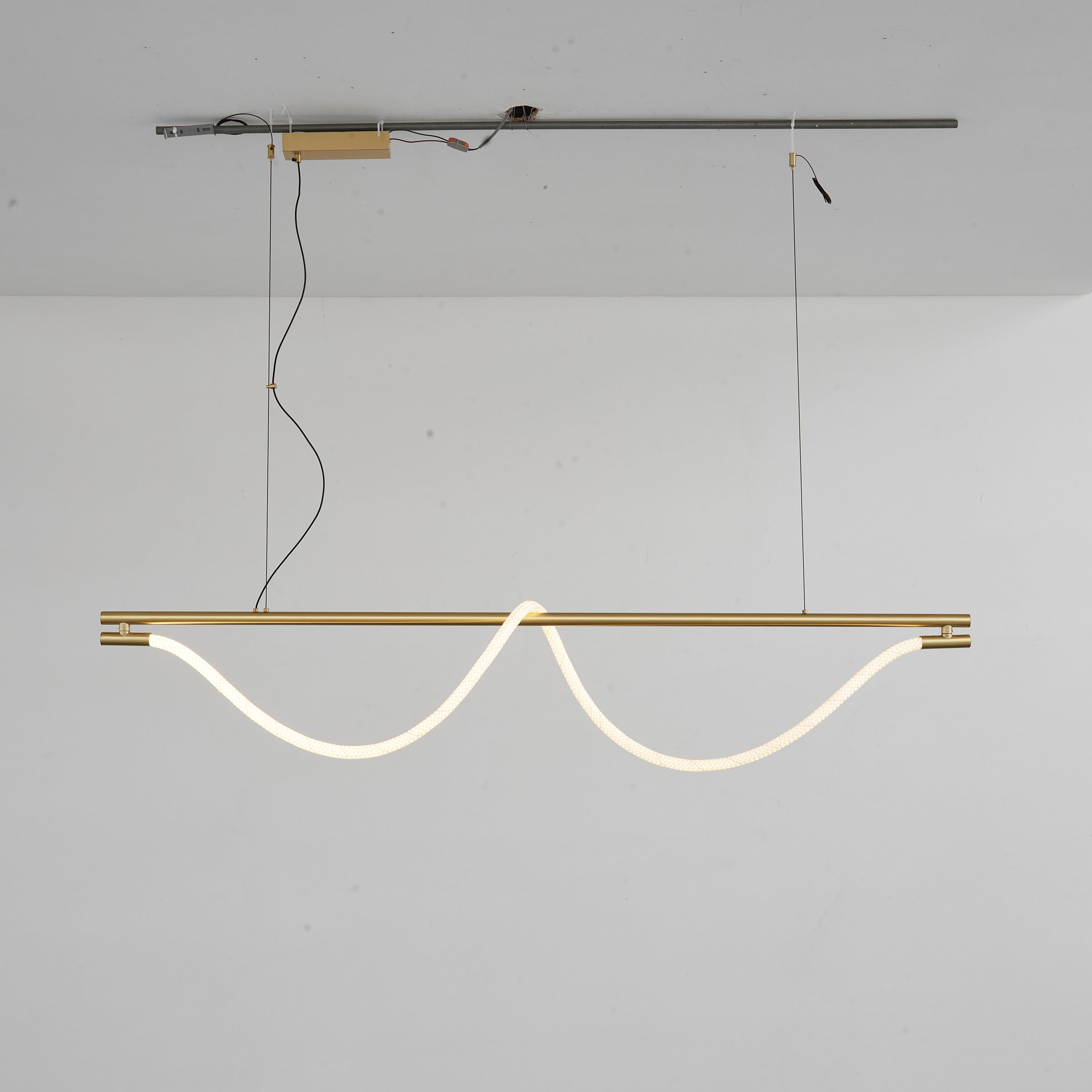 WOMO Rope Led Linear Chandelier-WM2742