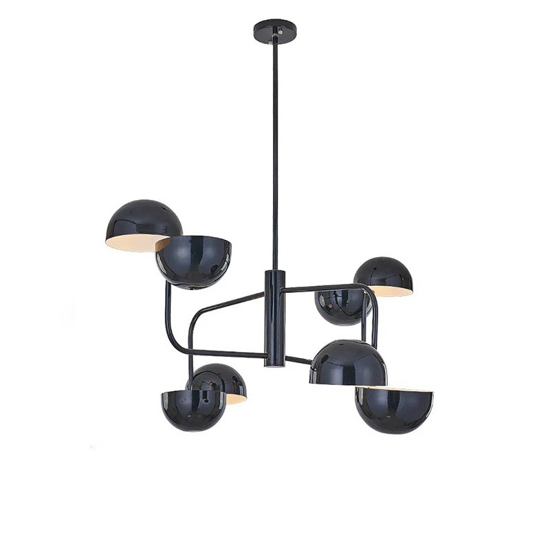 WOMO Post Modern Black Dome Chandelier-WM2753