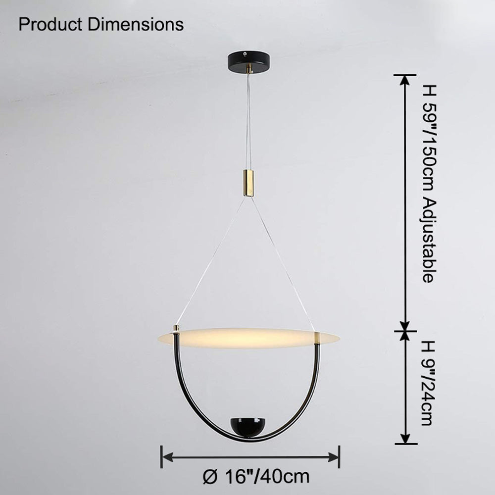 WOMO Disc Pendant Light-WM2754