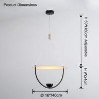 WOMO Disc Pendant Light-WM2754