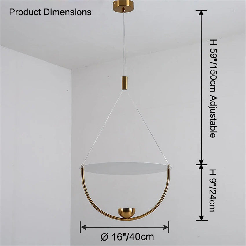 WOMO Disc Pendant Light-WM2754