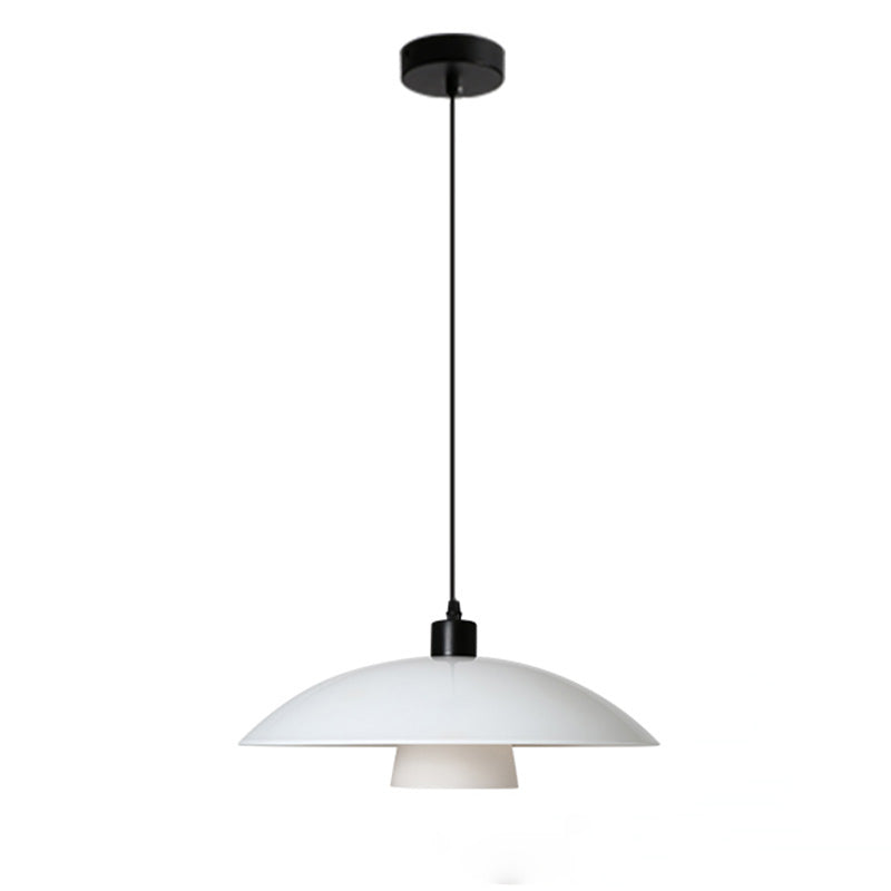 WOMO Milk Glass Shaded Pendant Light-WM2678