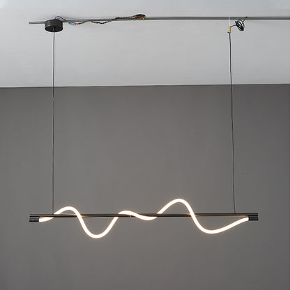 WOMO Rope Led Linear Chandelier-WM2756