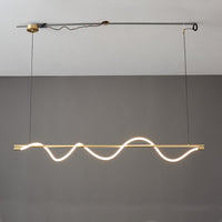 WOMO Rope Led Linear Chandelier-WM2756