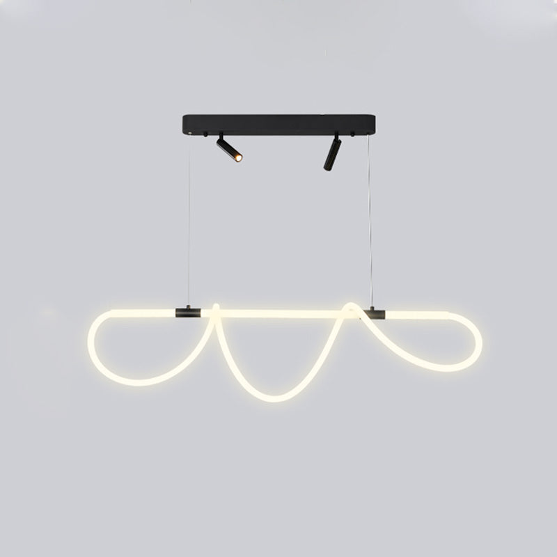 WOMO Rope Led Linear Pendant Light-WM2757