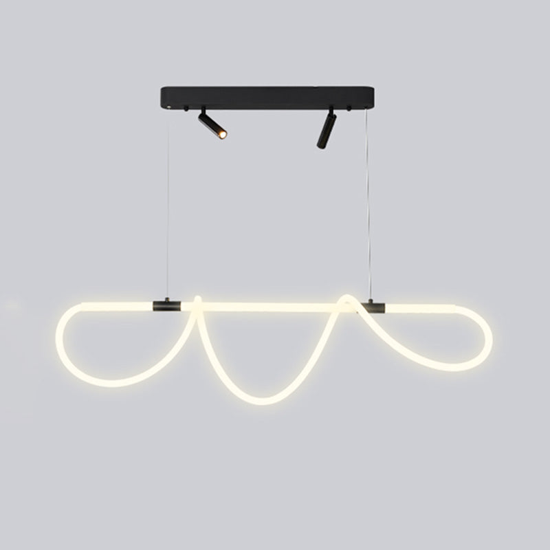 WOMO Rope Led Linear Pendant Light-WM2757