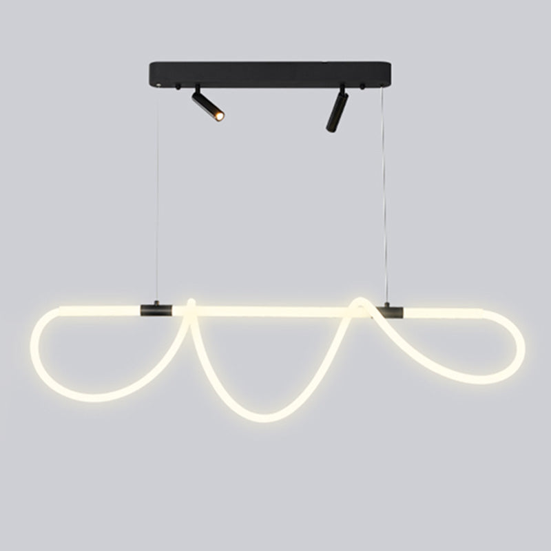 WOMO Rope Led Linear Pendant Light-WM2757