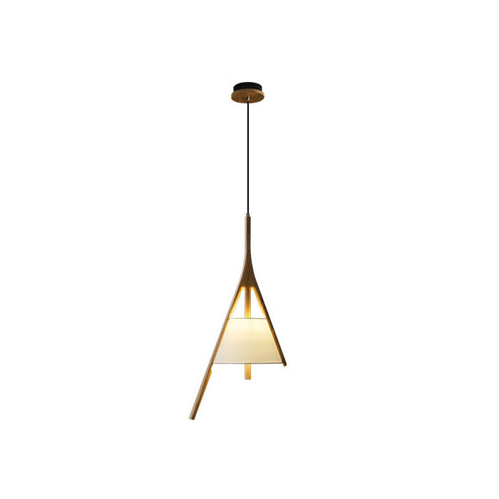 WOMO Branch‑Shaped Wood Linear Pendant Light-WM3275