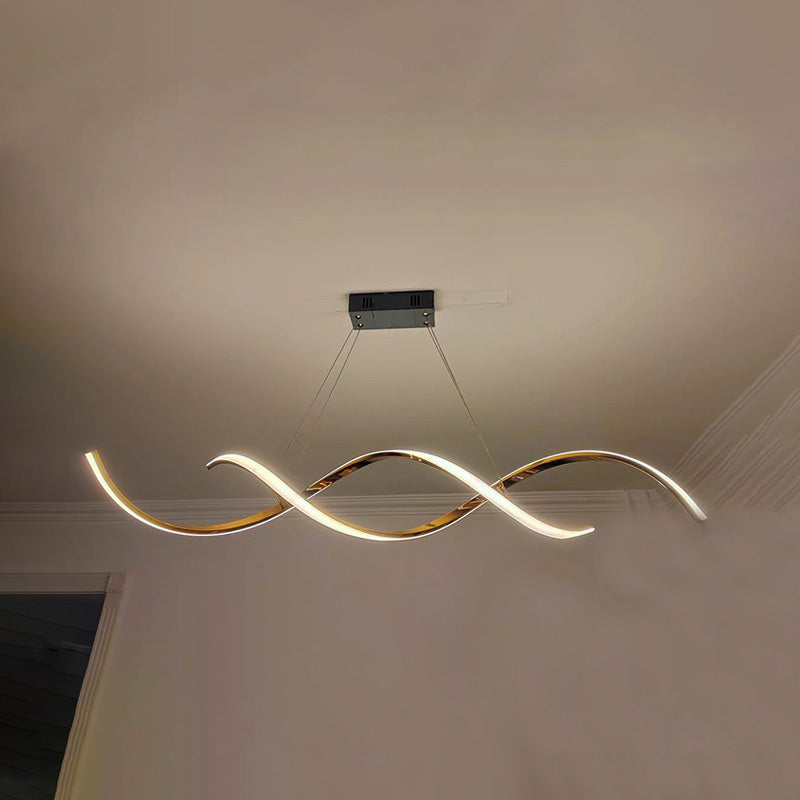 WOMO Spiral Led Horizontal Chandelier-WM2764