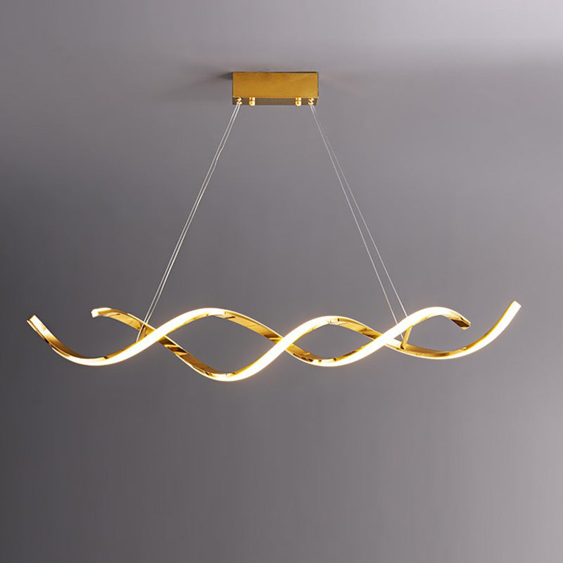 WOMO Spiral Led Horizontal Chandelier-WM2764