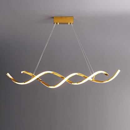 WOMO Spiral Led Horizontal Chandelier-WM2764