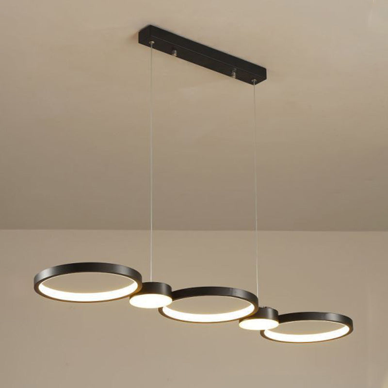 WOMO Multi Circle Linear Pendant Light-WM2765