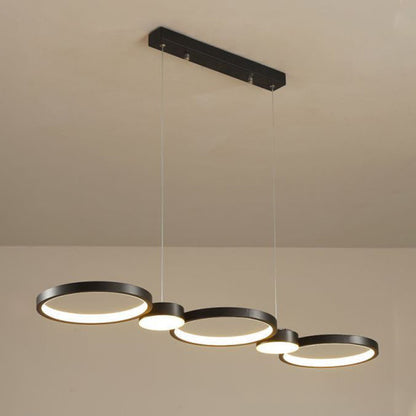 WOMO Multi Circle Linear Pendant Light-WM2765