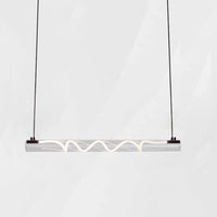 WOMO Rope Led Horizontal Tube Pendant Light-WM2766