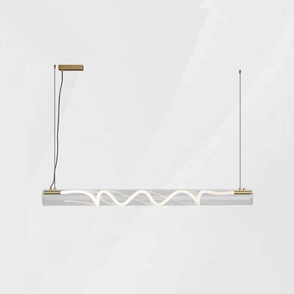 WOMO Rope Led Horizontal Tube Pendant Light-WM2766