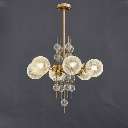 WOMO Textured Glass Bubble Chandelier-WM2769