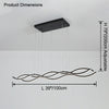 WOMO Wavy Led Chandelier-WM2774 thumbnail
