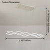 WOMO Wavy Led Chandelier-WM2774 thumbnail