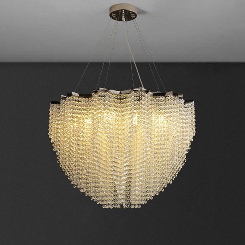 WOMO Cascading Crystal Chandelier-WM2777