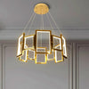 WOMO Rectangular Led Round Chandelier-WM2778 thumbnail