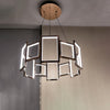 WOMO Rectangular Led Round Chandelier-WM2778 thumbnail