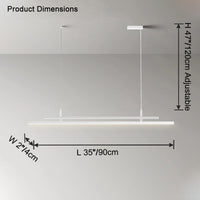 WOMO Linear Metal Chandelier -WM2780