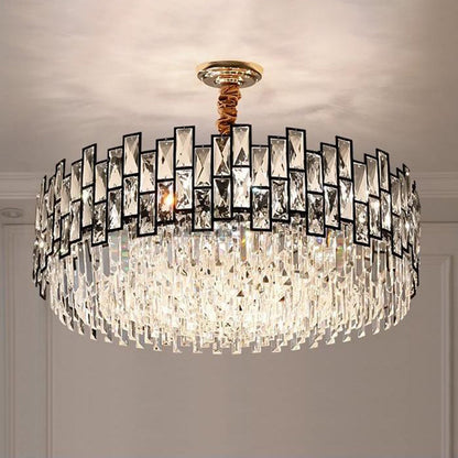 WOMO Round Crystal Chandelier-WM2782