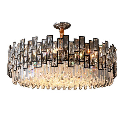 WOMO Round Crystal Chandelier-WM2782