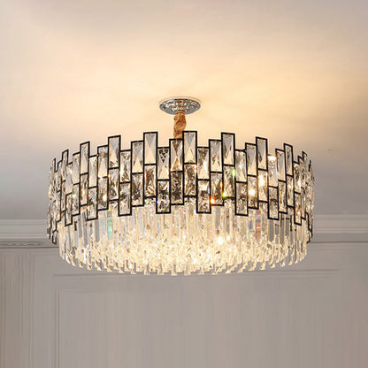 WOMO Round Crystal Chandelier-WM2782