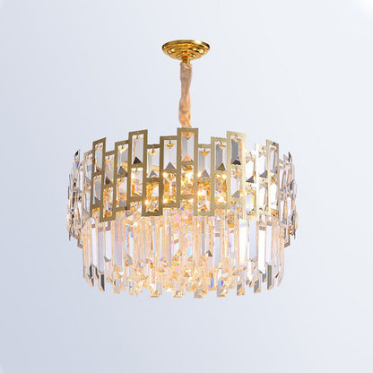 WOMO Round Crystal Chandelier-WM2782