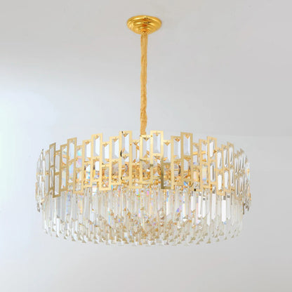 WOMO Round Crystal Chandelier-WM2782