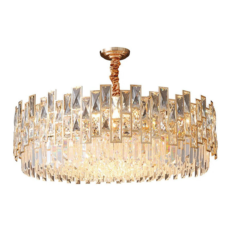 WOMO Round Crystal Chandelier-WM2782