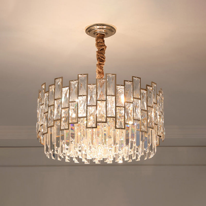 WOMO Round Crystal Chandelier-WM2782