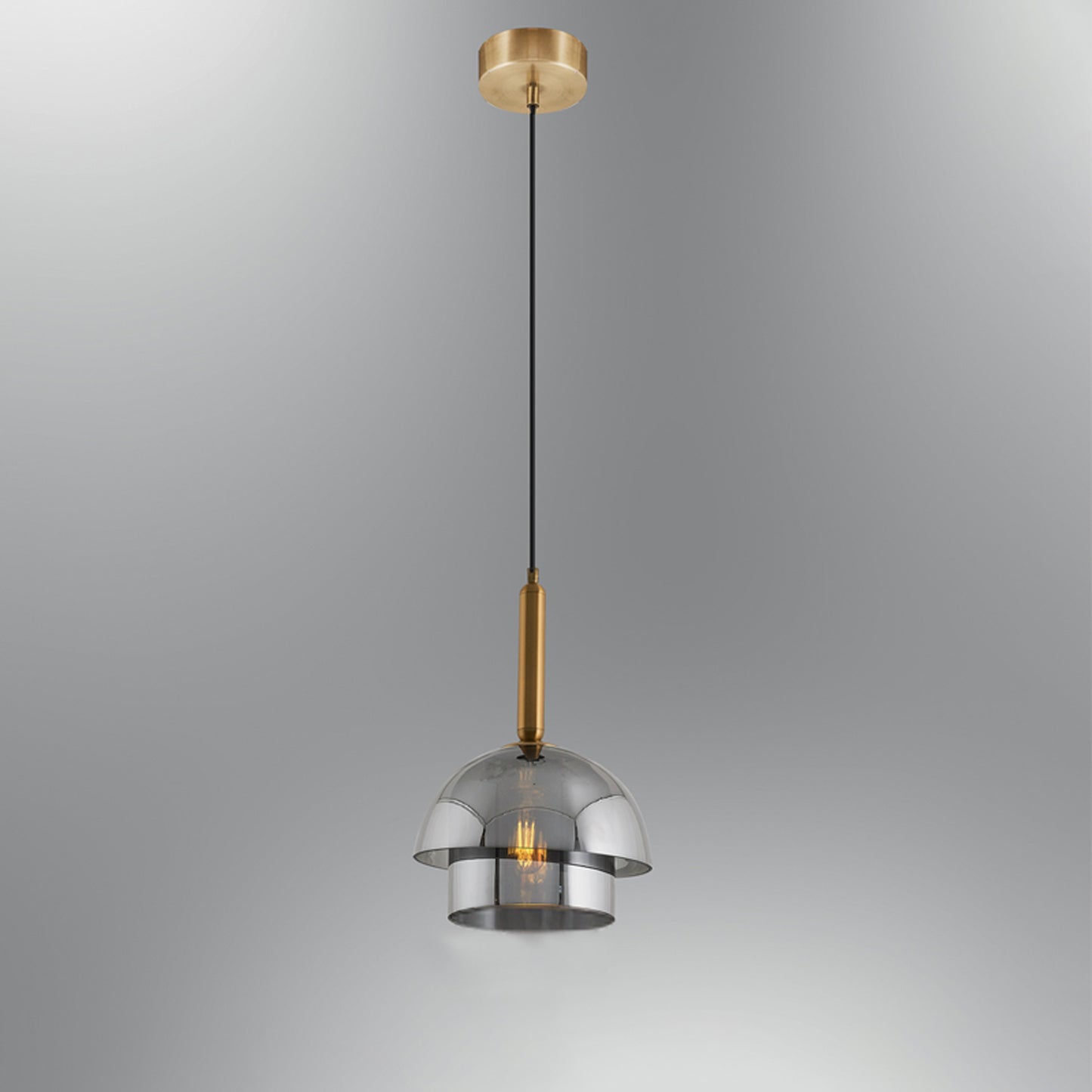 WOMO Glass Bell Pendant Light-WM2789