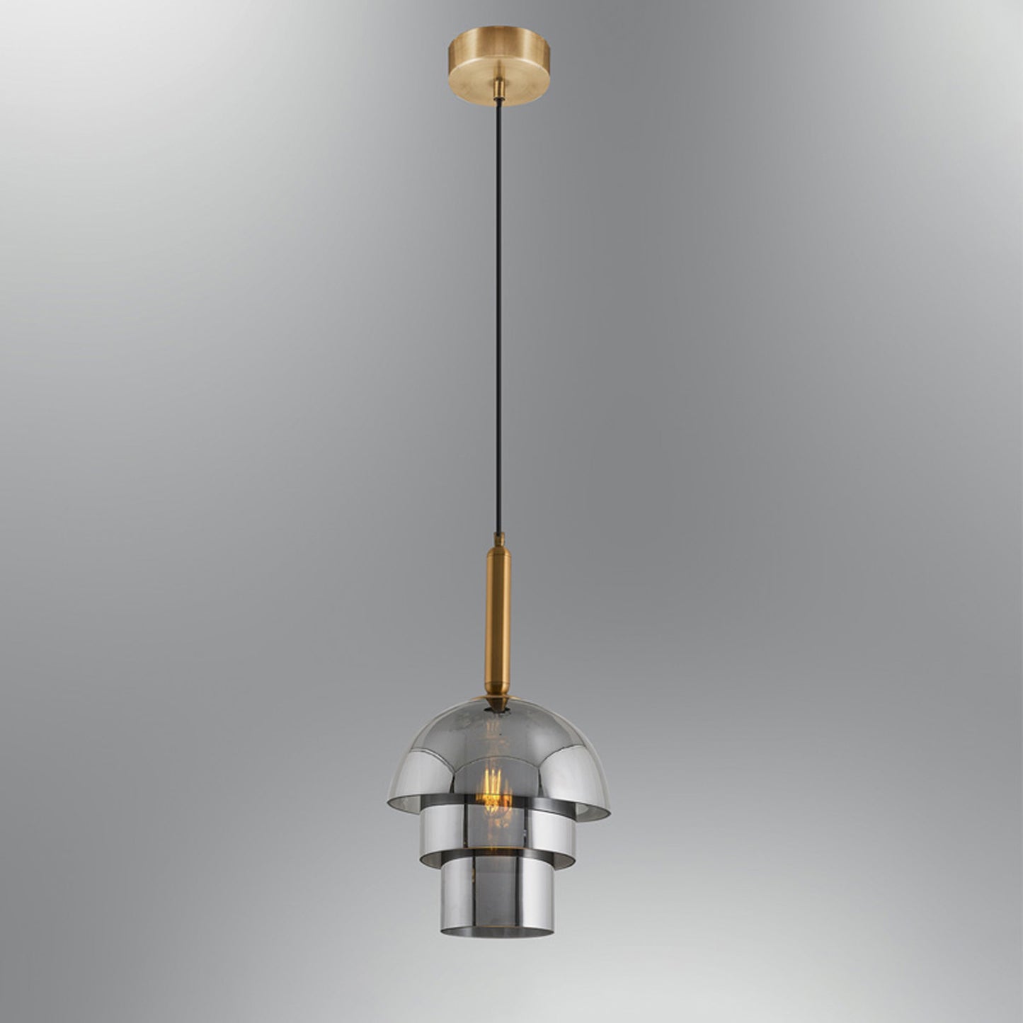 WOMO Glass Bell Pendant Light-WM2789