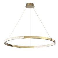 WOMO Gold Ring Led Chandelier-WM2795