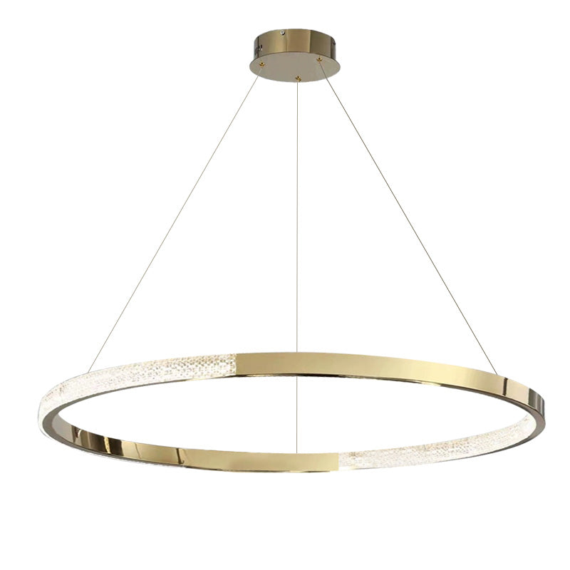 WOMO Gold Ring Led Chandelier-WM2795