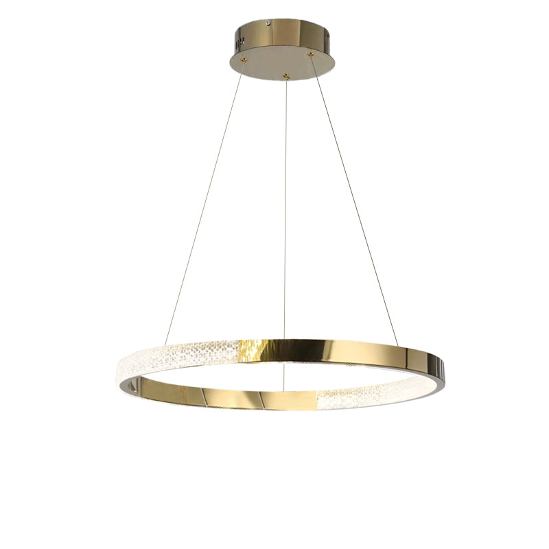 WOMO Gold Ring Led Chandelier-WM2795