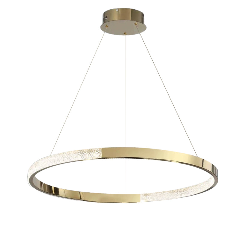 WOMO Gold Ring Led Chandelier-WM2795