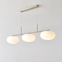 WOMO Frosted Glass Linear Chandelier-WM2798