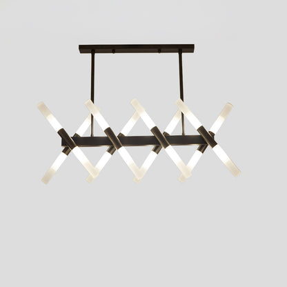 WOMO Candle Linear Chandelier-WM2805