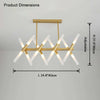 WOMO Candle Linear Chandelier-WM2805 thumbnail