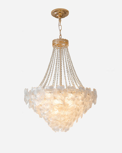 WOMO French Flower Glass Chandelier-WM2377