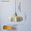 WOMO Retro Coloured/Pink Glass Pendant Light-WM2084 thumbnail