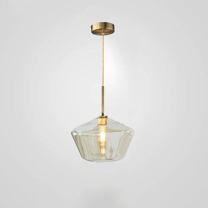 WOMO Geometric Glass Pendant Light-WM2800